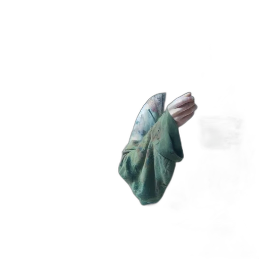 umbrella, dress, jacket, mask, photorealistic, concept art, 3d render, pixel art transparent PNG cut-out