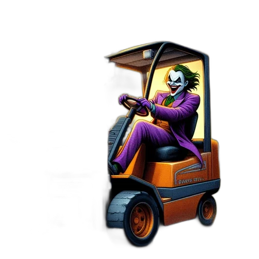 car, robot, mask, furniture, concept art, pixel art, 3d render, comic book art transparent PNG cut-out