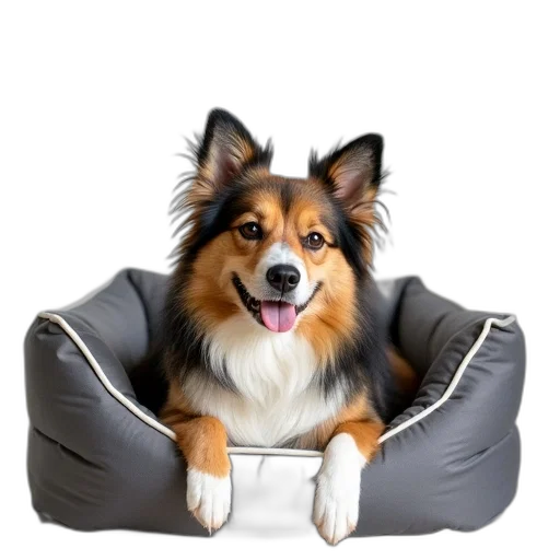 furniture, animal, hat, staff, photorealistic, 3d render, fluffy, brown transparent PNG cut-out