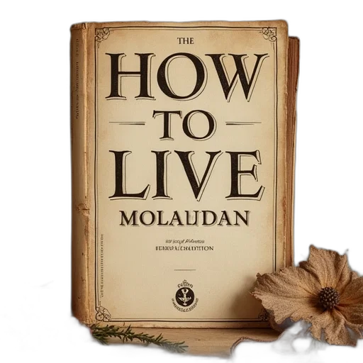 cover, book, how, live transparent PNG cut-out