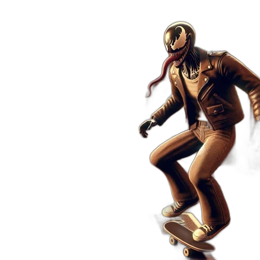 robot, concept art, 3d render, comic book art, photorealistic, urban, scene, features transparent PNG cut-out