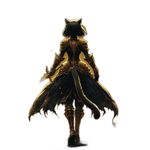 mask, staff, sword, dress, concept art, fantasy art, 3d render, pixel art transparent PNG cut-out