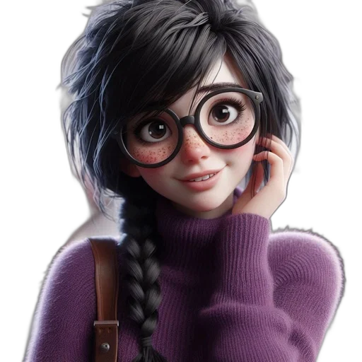 face, jacket, staff, cartoon, photorealistic, fantasy art, concept art, dark transparent PNG cut-out
