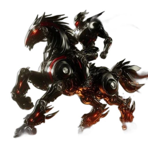 dragon, robot, weapon, creature, concept art, fantasy art, 3d render, mechanical transparent PNG cut-out