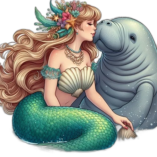 creature, fantasy art, concept art, pixel art, watercolor, underwater, green, pastel transparent PNG cut-out