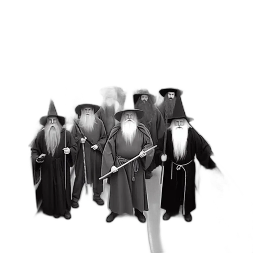 staff, mask, hat, weapon, concept art, fantasy art, 3d render, wizards transparent PNG cut-out