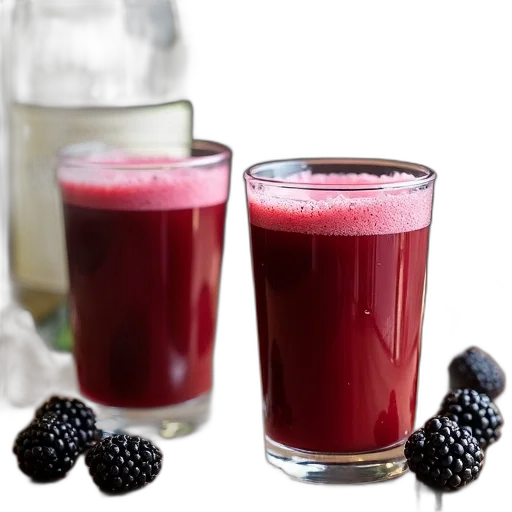 food, two, glasses, red, liquid, thick, frothy, texture transparent PNG cut-out