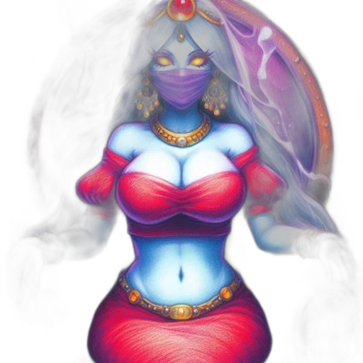 jewelry, fantasy art, concept art, pixel art, watercolor, mystic, female, figure transparent PNG cut-out