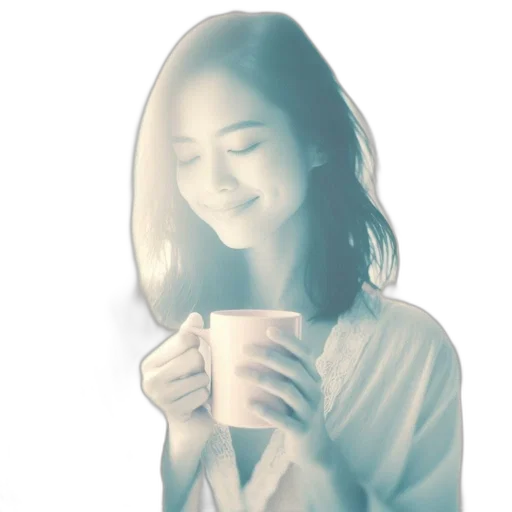 face, robot, photorealistic, vaporwave, oil painting, anime, fog, pastel transparent PNG cut-out