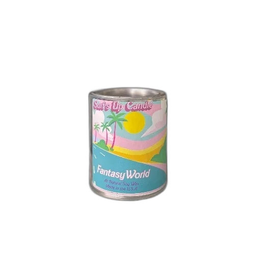 food, bottle, vaporwave, 3d render, pastel, fantasy, world, candle transparent PNG cut-out