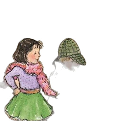 umbrella, hat, dress, shoes, concept art, 3d render, underwater, snow transparent PNG cut-out