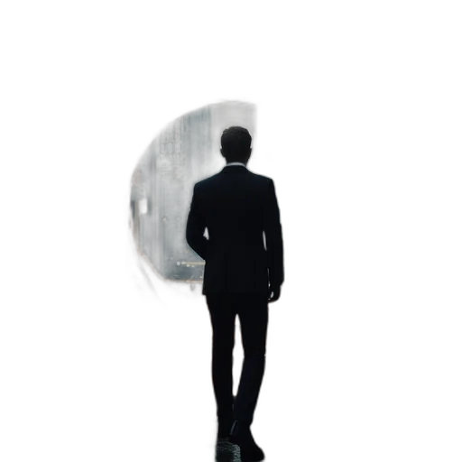 staff, jacket, robot, face, concept art, photorealistic, pixel art, comic book art transparent PNG cut-out