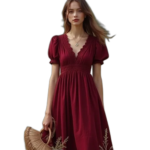 dress, photorealistic, concept art, fantasy art transparent PNG cut-out