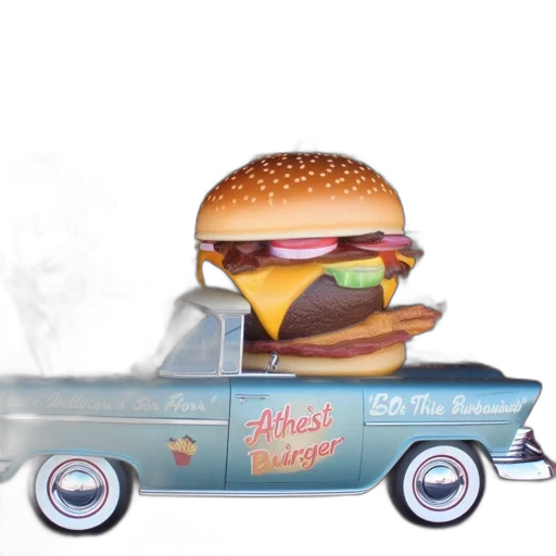 car, food, animal, photorealistic, 3d render, concept art, watercolor, fire transparent PNG cut-out