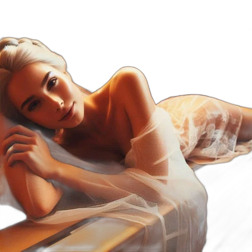 dress, photorealistic, oil painting, concept art, watercolor, underwater, fire, golden transparent PNG cut-out