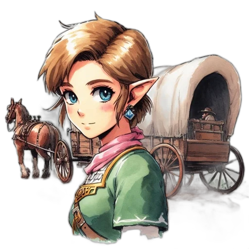 face, staff, weapon, animal, fantasy art, concept art, pixel art, watercolor transparent PNG cut-out