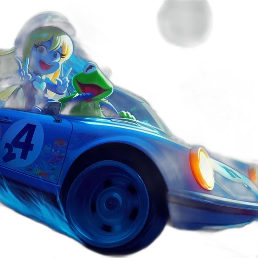 car, robot, 3d render, concept art, photorealistic, fantasy art, outer space, exuberant transparent PNG cut-out
