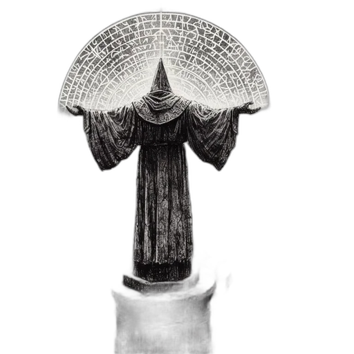 crown, sword, staff, hat, pencil sketch, 3d render, concept art, photorealistic transparent PNG cut-out