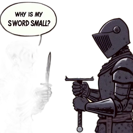 sword, weapon, robot, staff, comic book art, concept art, fantasy art, fire transparent PNG cut-out