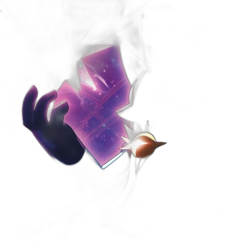 bottle, weapon, staff, crown, concept art, vaporwave, 3d render, fantasy art transparent PNG cut-out