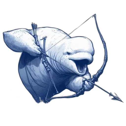 staff, weapon, creature, animal, concept art, fantasy art, pixel art, blue transparent PNG cut-out