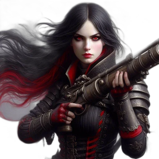 weapon, fantasy art, concept art, comic book art transparent PNG cut-out