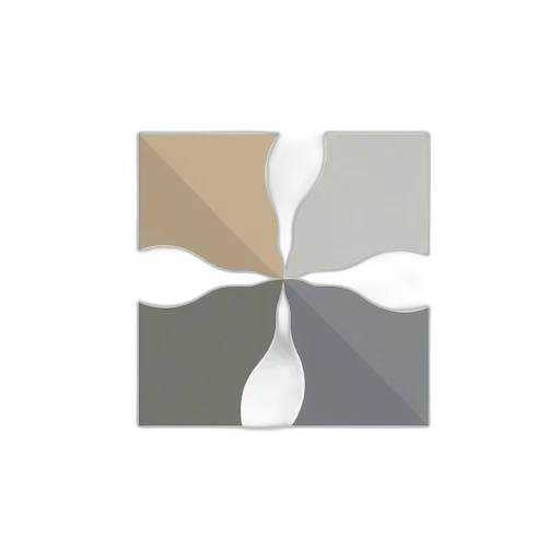 umbrella, furniture, jewelry, flower, 3d render, earth tones, monochrome, dark transparent PNG cut-out