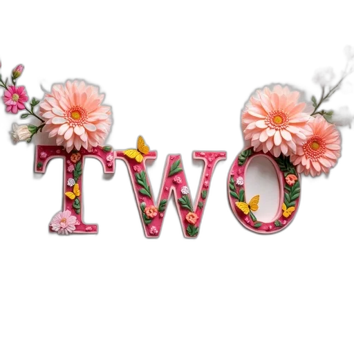 flower, jewelry, 3d render, photorealistic, vaporwave, close-up, view, two transparent PNG cut-out