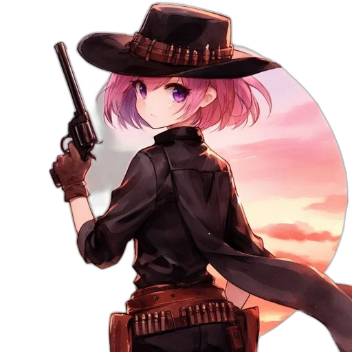 weapon, staff, hat, sword, pixel art, anime, concept art, fantasy art transparent PNG cut-out