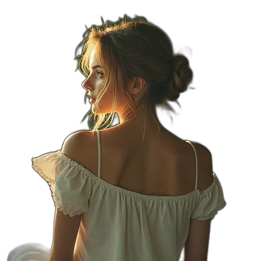 dress, mask, face, jewelry, oil painting, photorealistic, fantasy art, watercolor transparent PNG cut-out