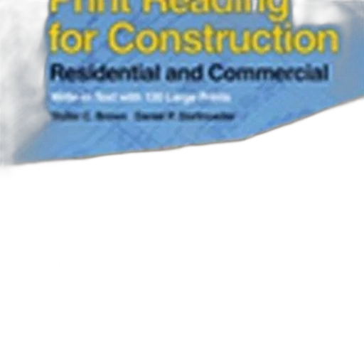 book, cover, titled, print, reading, construction, residential, commercial transparent PNG cut-out