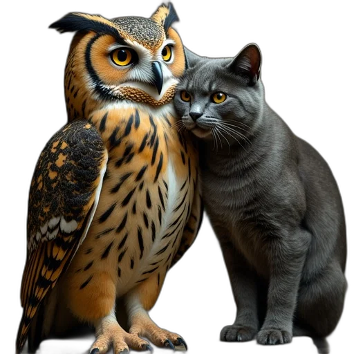 animal, photorealistic, concept art, 3d render transparent PNG cut-out