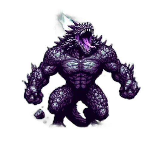 dragon, creature, staff, animal, concept art, fantasy art, pixel art, 3d render transparent PNG cut-out