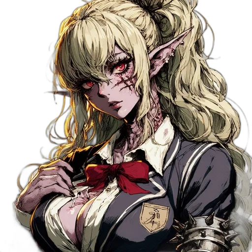 staff, mask, face, creature, fantasy art, anime, concept art, pixel art transparent PNG cut-out