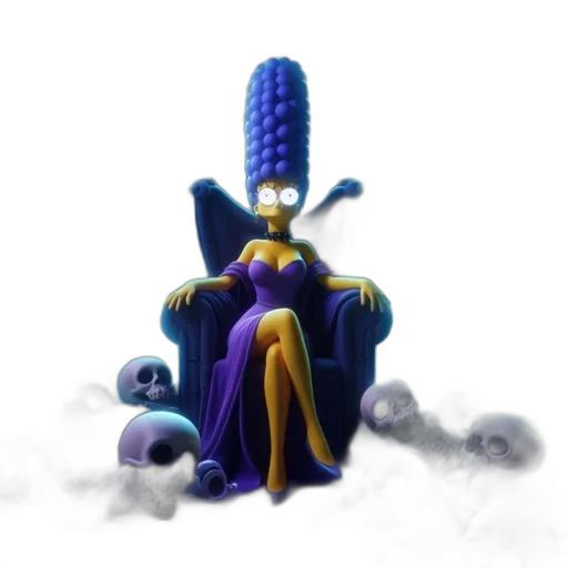 crown, staff, hat, creature, concept art, 3d render, fantasy art, pixel art transparent PNG cut-out