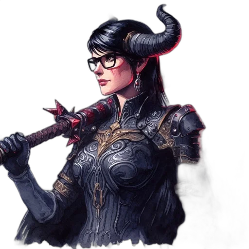 fantasy art, concept art, comic book art, pixel art transparent PNG cut-out