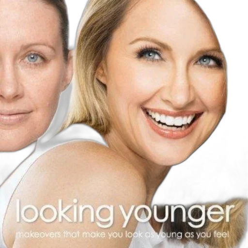 looking, younger, makeovers, make, look, young, feel transparent PNG cut-out
