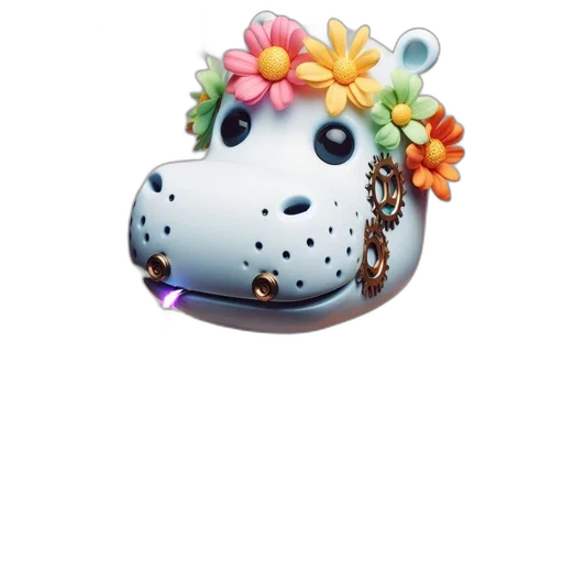 mask, crown, creature, animal, concept art, vaporwave, 3d render, pixel art transparent PNG cut-out