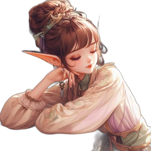 staff, face, dress, dragon transparent PNG cut-out