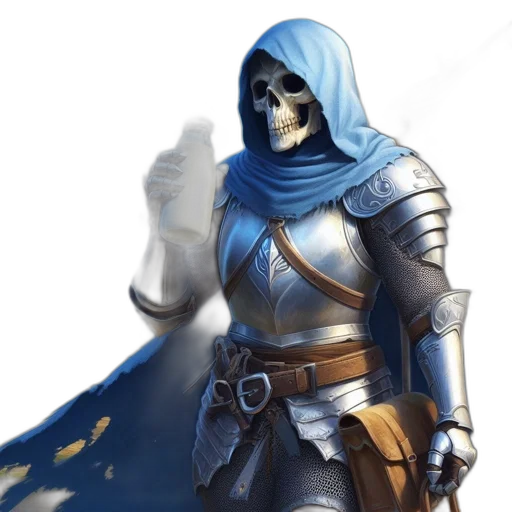 mask, sword, weapon, staff, fantasy art, concept art, comic book art, 3d render transparent PNG cut-out