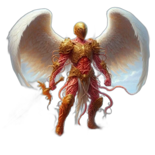 creature, staff, dragon, crown, concept art, fantasy art, 3d render, pixel art transparent PNG cut-out