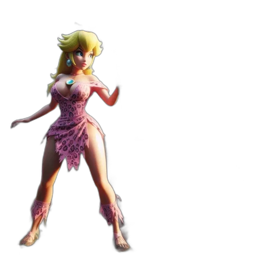 dress, concept art, 3d render, pixel art, fantasy art, illustrated, scene, features transparent PNG cut-out
