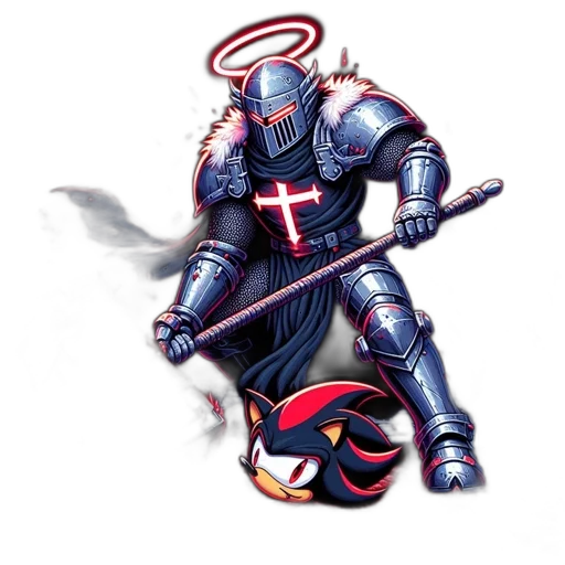 sword, weapon, concept art, pixel art, fantasy art, comic book art, armored, figure transparent PNG cut-out