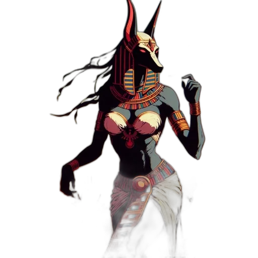 mask, creature, dress, concept art, fantasy art, pixel art, comic book art, dark transparent PNG cut-out