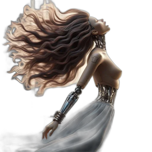 hair, dress, jewelry, crown, fantasy art, concept art, photorealistic, comic book art transparent PNG cut-out