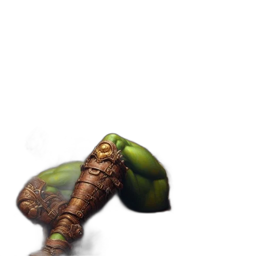 weapon, staff, creature, animal, concept art, 3d render, photorealistic, fantasy art transparent PNG cut-out