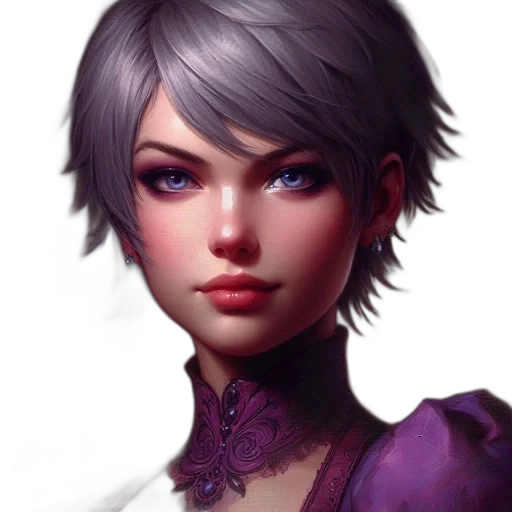 face, crown, robot, jewelry, fantasy art, photorealistic, concept art, oil painting transparent PNG cut-out