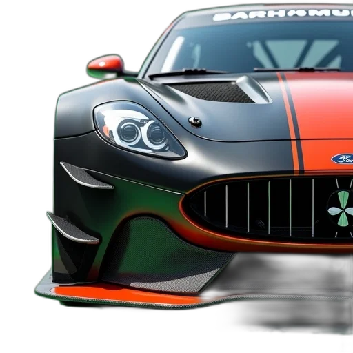 car, photorealistic, 3d render, concept art, fantasy art, second, image, cropped transparent PNG cut-out