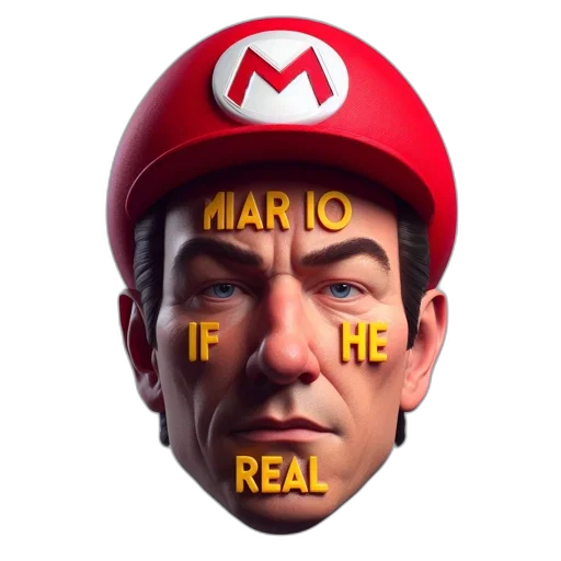 mask, hat, face, crown, 3d render, pixel art, concept art, photorealistic transparent PNG cut-out