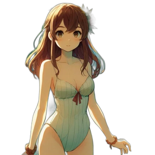 dress, creature, staff, crown, anime, pixel art, concept art, fantasy art transparent PNG cut-out